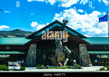 Un magasin Cabelas dans Sedona. Bass Pro Shops est l'achat de Cabela's Banque D'Images