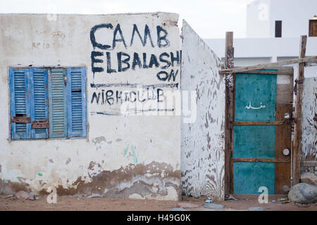 L'Egypte, le Sinaï, sur la côte est, dans la chambre d'avoir ici, Banque D'Images