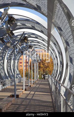 Puente de Arganzuela au-dessus de Rio Manzanares, Madrid, Espagne, Banque D'Images