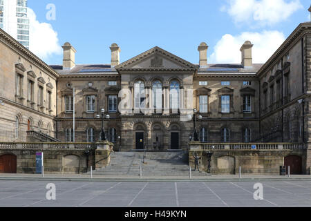 Le Custom House Belfast construit par Charles Lanyon Banque D'Images