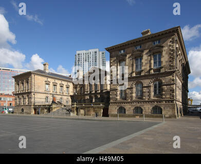 Le Custom House Belfast construit par Charles Lanyon Banque D'Images