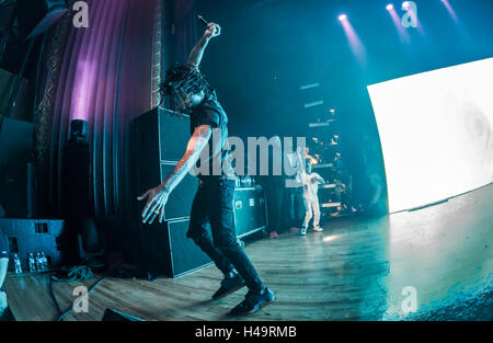 Royal Oak, Michigan, USA. 9 octobre, 2016. RAE SREMMURD remmlife sur leur "Tour 2" au théâtre musical de Royal Oak à Royal Oak, MI le 9 octobre 2016 © Marc Nader/ZUMA/Alamy Fil Live News Banque D'Images