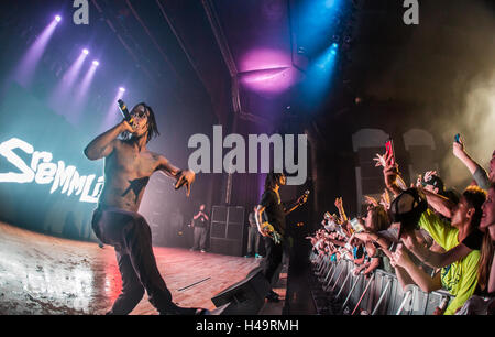 Royal Oak, Michigan, USA. 9 octobre, 2016. RAE SREMMURD remmlife sur leur "Tour 2" au théâtre musical de Royal Oak à Royal Oak, MI le 9 octobre 2016 © Marc Nader/ZUMA/Alamy Fil Live News Banque D'Images