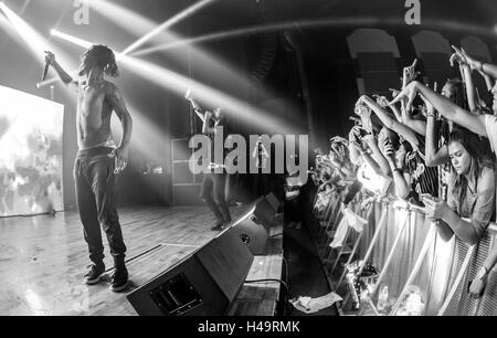 Royal Oak, Michigan, USA. 9 octobre, 2016. RAE SREMMURD remmlife sur leur "Tour 2" au théâtre musical de Royal Oak à Royal Oak, MI le 9 octobre 2016 © Marc Nader/ZUMA/Alamy Fil Live News Banque D'Images