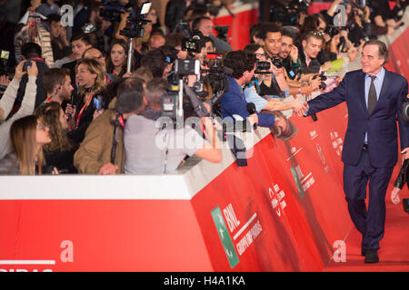 Rome, Italie. 14 octobre, 2016. Oliver Stone sur le tapis rouge du festival du film de Rome 2016 : Luigi de Pompeis Crédit/Alamy Live News Banque D'Images