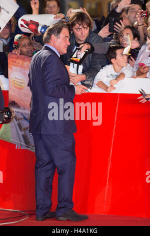 Rome, Italie. 14 octobre, 2016. Oliver Stone sur le tapis rouge du festival du film de Rome 2016 : Luigi de Pompeis Crédit/Alamy Live News Banque D'Images