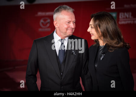 Rome, Italie. 14Th Oct, 2016. Rome 14 octobre 2016, 11e Festival du Film de Rome, le tapis rouge en photo Boguslaw Linda Crédit : Andrea Ronchini/Alamy Live News Banque D'Images