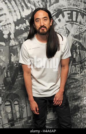 Fort Lauderdale en Floride, USA. 14Th Oct, 2016. Steve Aoki pendant 97,3 Hits Sessions à vivre la révolution le 14 octobre 2016 à Fort Lauderdale, en Floride. Credit : Mpi04/media/Alamy Punch Live News Banque D'Images