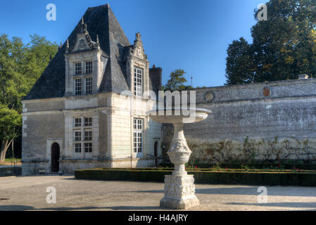 Château de Villesavin, Tour-en-Sologne, Département, le Loir-et-Cher, région Centre, Loire, France, Europe Banque D'Images