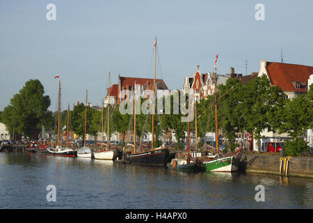 Allemagne, Schleswig - Holstein, Lübeck, Holstenhafen, Banque D'Images