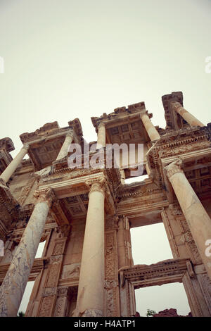 La Turquie, Ephesos, antiquité, ruine Banque D'Images