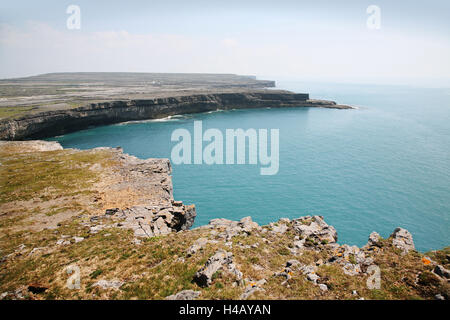 Les îles d'Aran, dans le comté de Galway, l'Inishmore, Irlande Banque D'Images