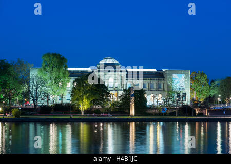 Francfort sur le Main, Hesse, Allemagne, Städel Museum de Francfort sur le rivage. Banque D'Images