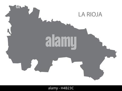 La Rioja Espagne Site en gris Illustration de Vecteur