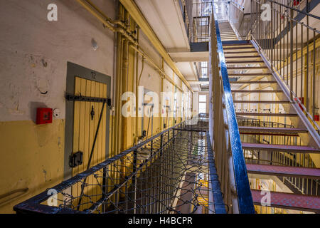 Ancienne prison spéciale Bautzen II, de nos jours, la prison de la Stasi Memorial place Bautzen, Bautzen, Saxe, Allemagne Banque D'Images