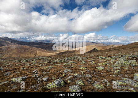 L'automne dans les montagnes de Nock, Autriche Banque D'Images