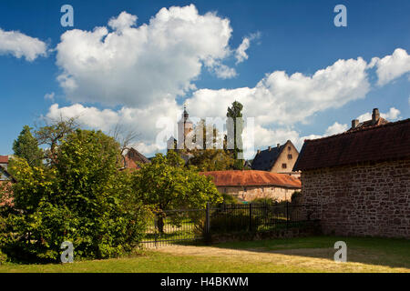 Allemagne, Hesse, Wetterau, Büdingen, château, Banque D'Images