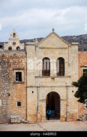 Monastère d'Arkadi, Crète Banque D'Images