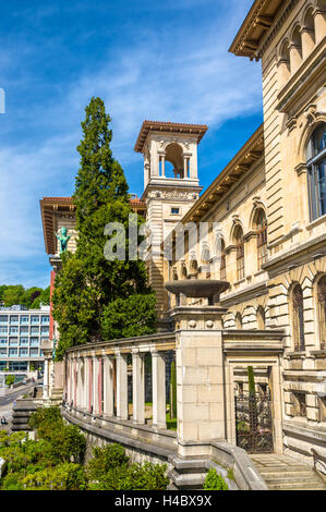 Le Palais de Rumine à Lausanne - Suisse Banque D'Images