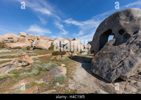 Europe, France, Corse, bouldering in Capineru Banque D'Images