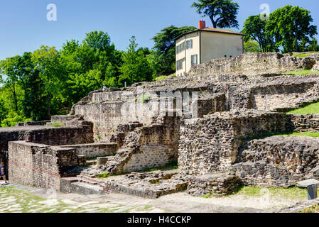 Théâtre antique de Fourvière, la colline de Fourvière, Lyon, de la région Auvergne Rhône cauchemar, France, Banque D'Images