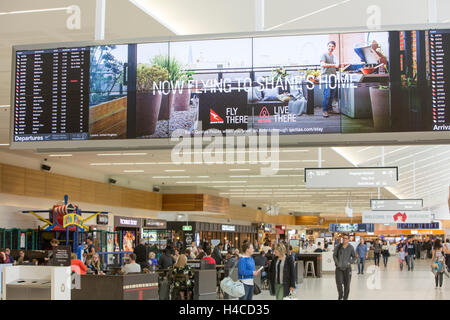 L'aéroport international d'Adélaïde en Australie du Sud Banque D'Images