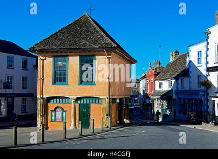 La place de la ville dans la région de Faringdon, Oxfordshire, UK Banque D'Images