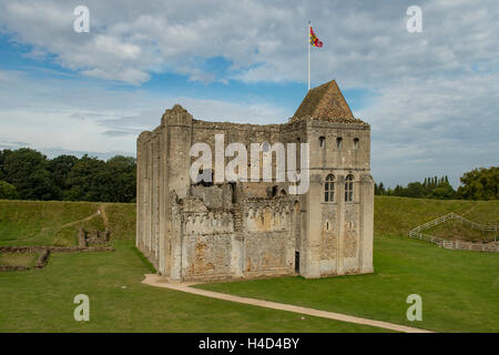 Château au château de Rising, Norfolk, Angleterre Banque D'Images