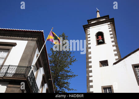 Île de Madère, Funchal, église, Ingreja de Sao Pedro Banque D'Images