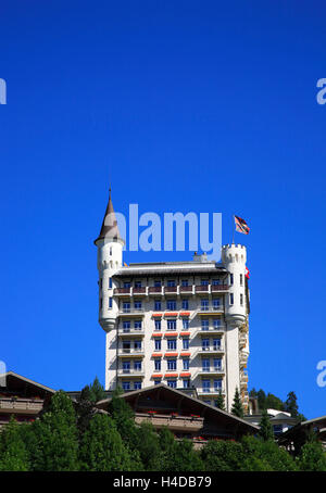 Grandhotel Gstaad Palace, Gstaad, Suisse Banque D'Images