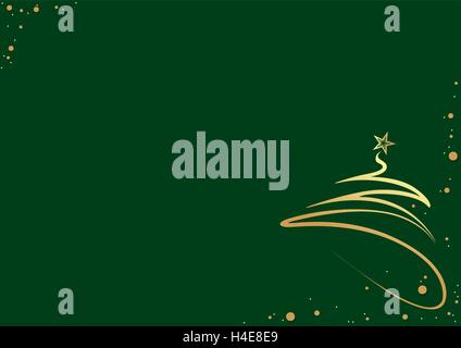 Abstract Christmas Tree Illustration de Vecteur