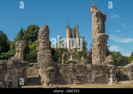 Abbey Ruins, Bury St Edmunds, Suffolk, Angleterre Banque D'Images