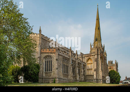 L'église Saint John's, Thaxted, Essex, Angleterre Banque D'Images