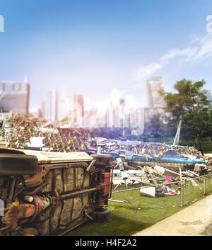 Ruines de Vichicles Banque D'Images