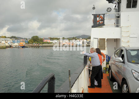 Bere Island Ferry Castletownbere Banque D'Images