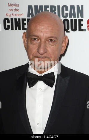 Los Angeles, Ca. 14Th Oct, 2016. Ben Kingsley à la 30e Annual American Cinematheque Gala Awards au Beverly Hilton Hotel le 14 octobre 2016 à Beverly Hills, Californie. Crédit : David Edwards/media/Alamy Punch Live News Banque D'Images