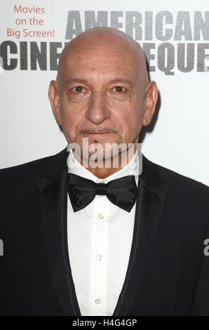 Los Angeles, Ca. 14Th Oct, 2016. Ben Kingsley à la 30e Annual American Cinematheque Gala Awards au Beverly Hilton Hotel le 14 octobre 2016 à Beverly Hills, Californie. Crédit : David Edwards/media/Alamy Punch Live News Banque D'Images