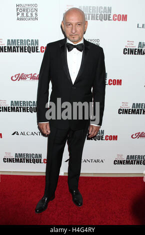 Beverly Hills, CA, USA. 14Th Oct, 2016. 14 octobre 2016 - Los Angeles, Californie - Ben Kingsley, Sir Ben Kingsley. 30Th Annual American Cinematheque Awards Gala tenu au Beverly Hilton Hotel. Crédit photo : Russ Elliot/AdMedia Crédit : Russ Elliot/AdMedia/ZUMA/Alamy Fil Live News Banque D'Images