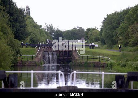 De suite et canal de Clyde, Glasgow Banque D'Images