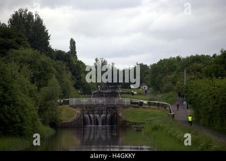 De suite et canal de Clyde, Glasgow Banque D'Images