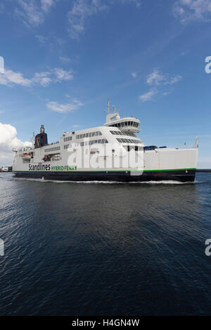 Scandlines' opération majeure entre Rødby Havn et Puttgarden. Banque D'Images