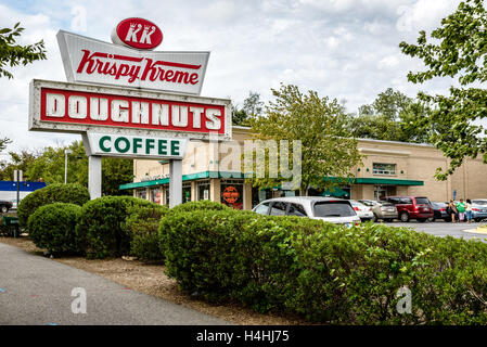 Krispy Kreme, 6332 Richmond Highway, Alexandria, VA Banque D'Images