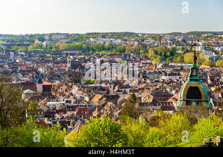 Vue de la ville de Besançon, Doubs - France Banque D'Images