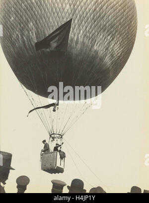 La troisième Gordon Bennett balloon race, Anonyme, 1908 Banque D'Images