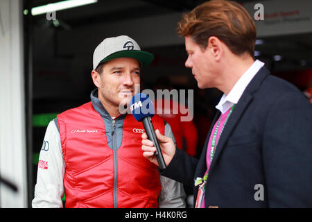 Hockenheim, Allemagne. 16 Oct, 2016. Sport Automobile : course DTM Hockenheim, Saison 2016 - 9. Cas d'Hockenheim, GER, # 10 Timo Scheider (GER, Audi Sport Team Phoenix, Audi A5 DTM) © dpa/Alamy Live News Banque D'Images