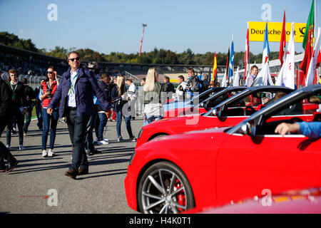 Hockenheim, Allemagne. 16 Oct, 2016. Sport Automobile : course DTM Hockenheim, Saison 2016 - 9. Cas d'Hockenheim, GER/dpa/Alamy Live News Banque D'Images