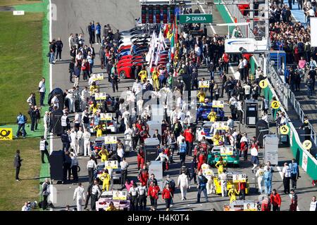 Hockenheim, Allemagne. 16 Oct, 2016. Sport Automobile : course DTM Hockenheim, Saison 2016 - 9. Cas d'Hockenheim, GER/dpa/Alamy Live News Banque D'Images