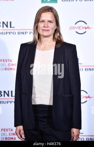 Rome, Italie. 17 octobre, 2016. Selma Vilhunen assiste à la photocall durant le 11e Festival du Film de Rome à l'Auditorium Parco della Musica, Rome, Italie le 17 octobre 2016. Photo par Giuseppe Maffia /Alamy Live News Banque D'Images