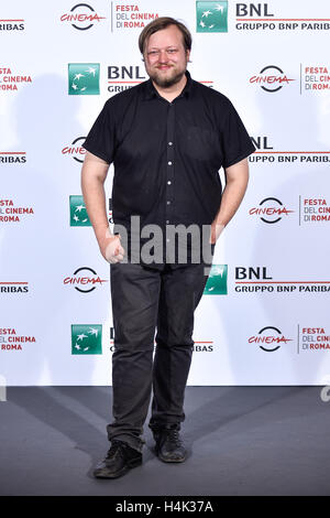 Rome, Italie. 17 octobre, 2016. Lauri Maiala assiste à la photocall durant le 11e Festival du Film de Rome à l'Auditorium Parco della Musica, Rome, Italie le 17 octobre 2016. Photo par Giuseppe Maffia/Alamy Live News Banque D'Images