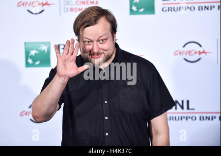 Rome, Italie. 17 octobre, 2016. Lauri Maiala assiste à la photocall durant le 11e Festival du Film de Rome à l'Auditorium Parco della Musica, Rome, Italie le 17 octobre 2016. Photo par Giuseppe Maffia/Alamy Live News Banque D'Images